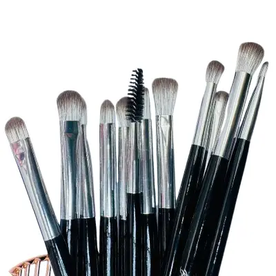 Set De Brochas Profesionales Para Ojos Black Dragon BD2 - Imagen 2