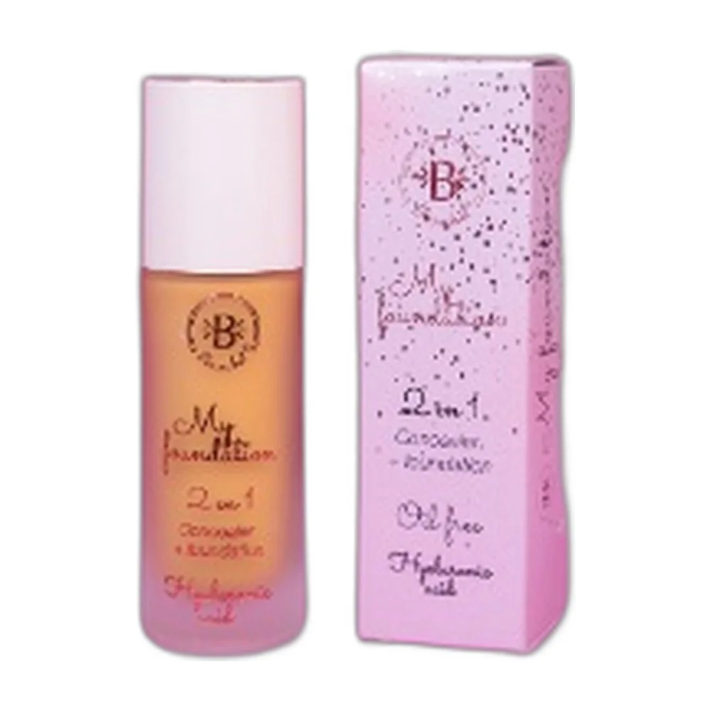 Base Líquida My Foundation 2 en 1 Bloomshell – Honey