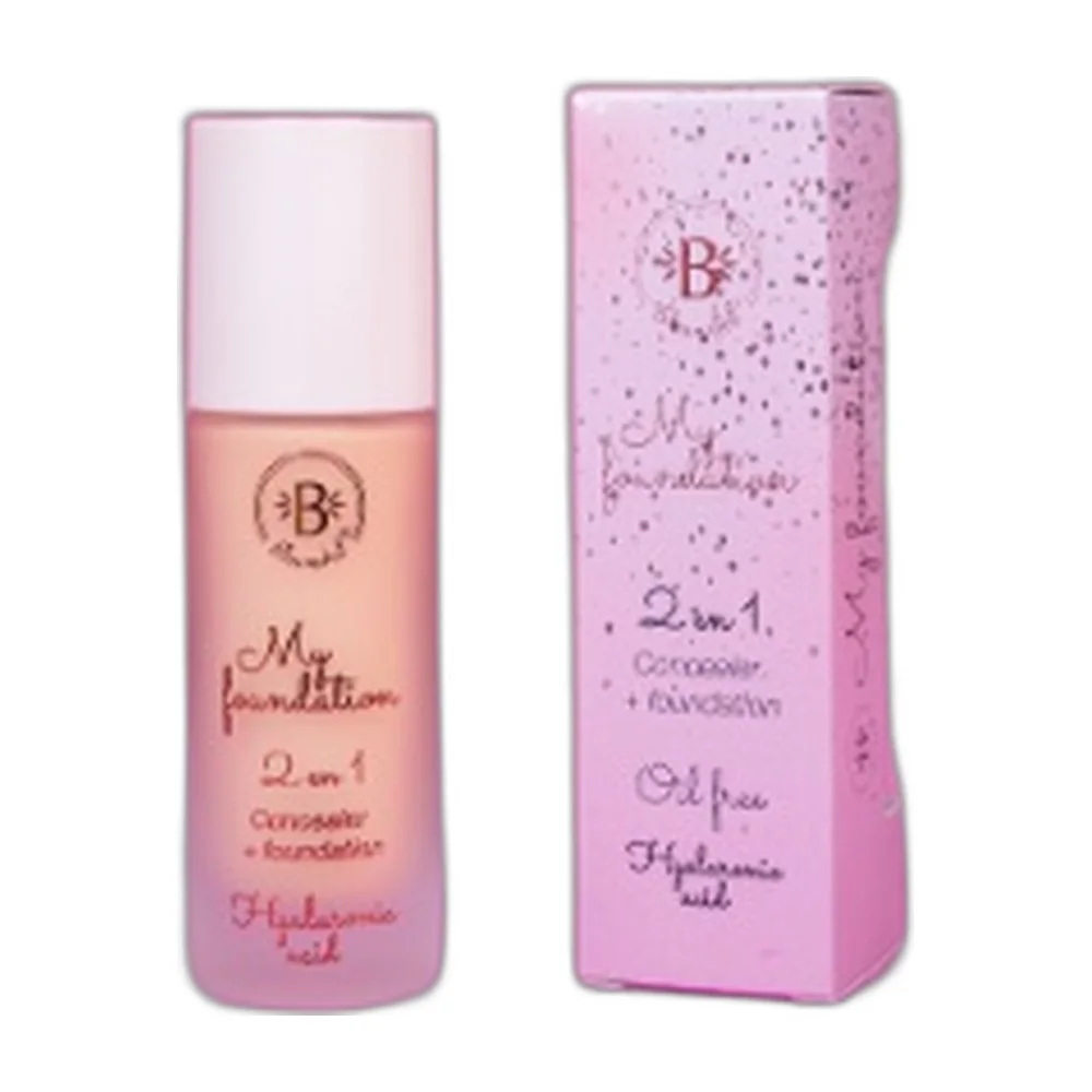 Base Líquida My Foundation 2 en 1 Bloomshell – Light Neutral