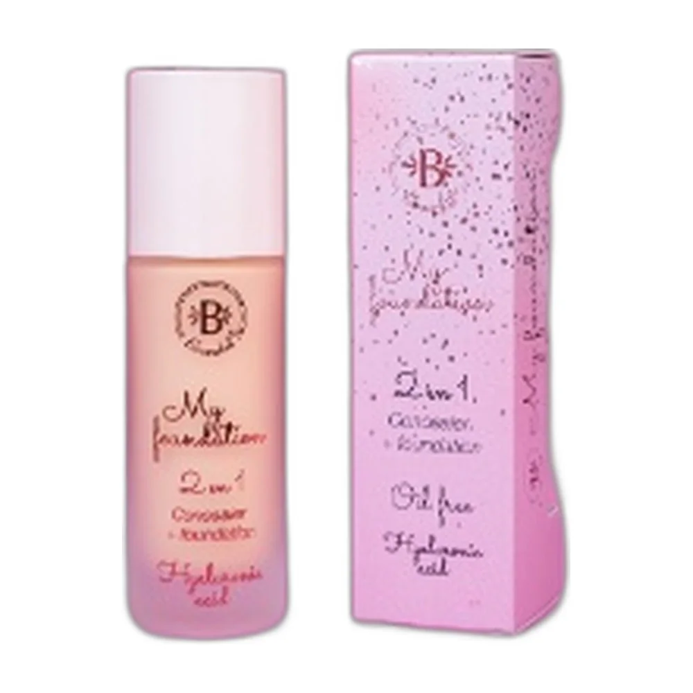 Base Líquida My Foundation 2 en 1 Bloomshell – Nude